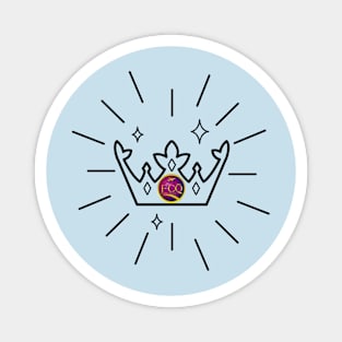 FirstClassQueen Crown Magnet